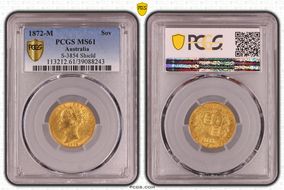 1872-M Sov S-3854 Shield MS61