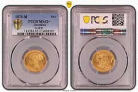 1878-M Sov S-3857 MS62+