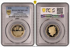 2018 $1 Armistice Centenary PR70DCAM