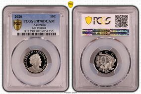 2020 10C 6th Portrait PR70DCAM