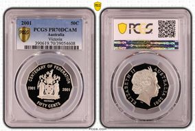 2001 50C Victoria PR70DCAM