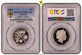 2001 20C Capital Territory PR70DCAM