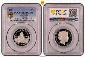 2001 20C Victoria PR70DCAM