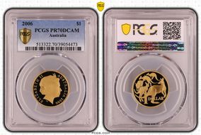 2006 $1 PR70DCAM