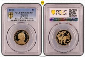 2020 $1 PR70DCAM