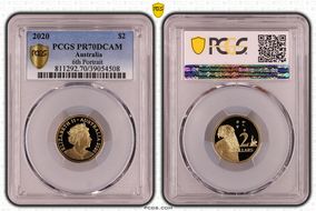 2020 $2 6th Portrait PR70DCAM