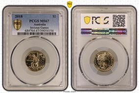 2018 $2 Invictus Games MS67