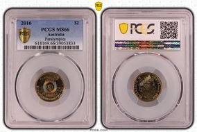 2016 $2 Paralympics Colorized MS66