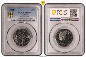 2001 20C Queensland MS69