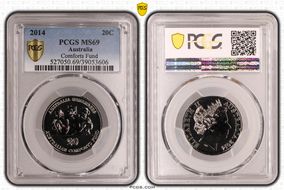 2014 20C Comforts Fund MS69