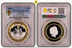 2000 $10 The Present PR69DCAM