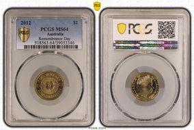 2012 $2 Remembrance Day MS64
