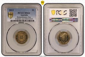 2012 $2 Remembrance Day MS64
