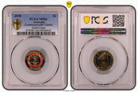 2018 $2 Commonwealth Games Gold Coast MS66