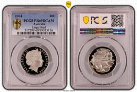 2004 20C Large Head PR69DCAM