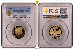 2011 $1 PR69DCAM