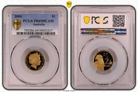 2004 $2 PR69DCAM