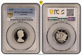 1970 10C PR69DCAM
