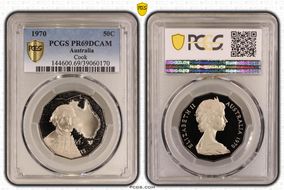 1970 50C Captain Cook PR69DCAM