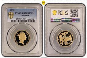 1998 $1 PR70DCAM