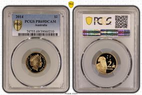 2014 $2 PR69DCAM