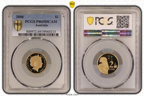 2006 $2 PR69DCAM