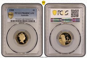 1988 $2 PR68DCAM