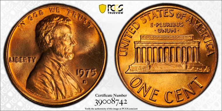 Cert 39008742 - Coin Image