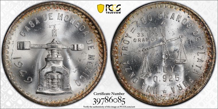 Cert 39786085 - Coin Image