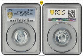 1976 5 Fen Sun-A29 MS66