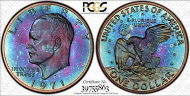 1971-S $1 Silver PR68CAM