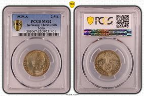 1939-A 2 Mk J-366 MS62