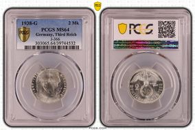 1938-G 2 Mk J-366 MS64