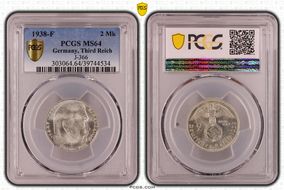 1938-F 2 Mk J-366 MS64