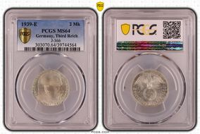 1939-E 2 Mk J-366 MS64