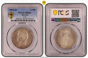 1912-D 3 Mk J-47 MS64