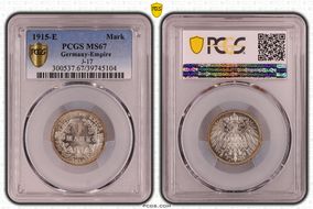 1915-E Mark J-17 MS67