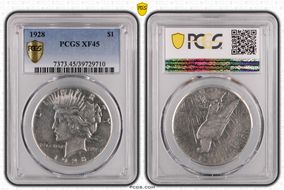 1928 $1 XF45