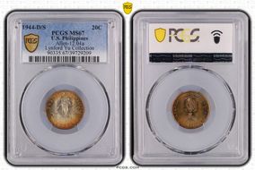 1944-D/S 20C Allen-12.04a MS67