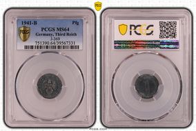 1941-B Pfg J-369 MS64