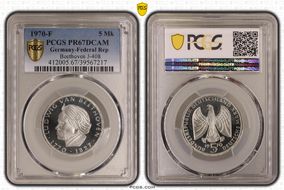 1970-F 5 Mk Beethoven J-408 PR67DCAM