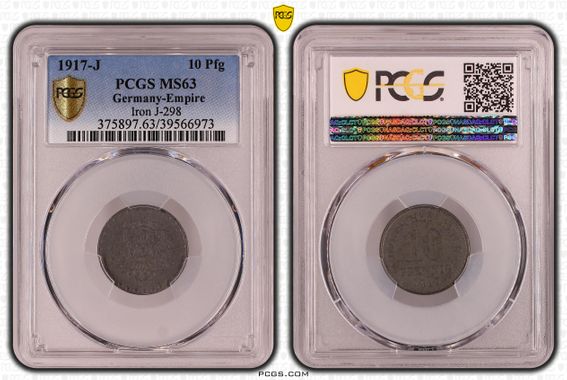 Cert 39566973 - Coin Image