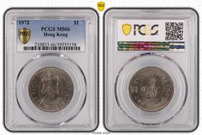 1972 $1 MS66