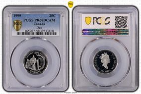 1999 25C Dec PR68DCAM