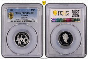1999 25C January PR70DCAM