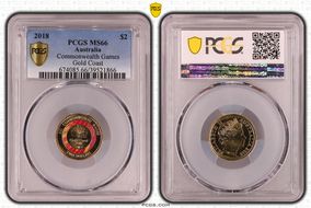 2018 $2 Commonwealth Games Gold Coast MS66