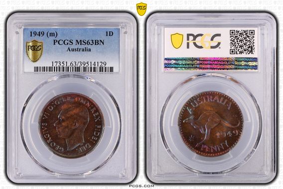 Cert 39514129 - Coin Image