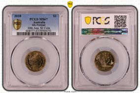 2018 $2 4th Portrait MS67