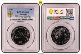 2013 50C 50th Anniv of Surfing MS68