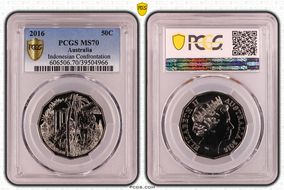 2016 50C Indonesian Confrontation MS70